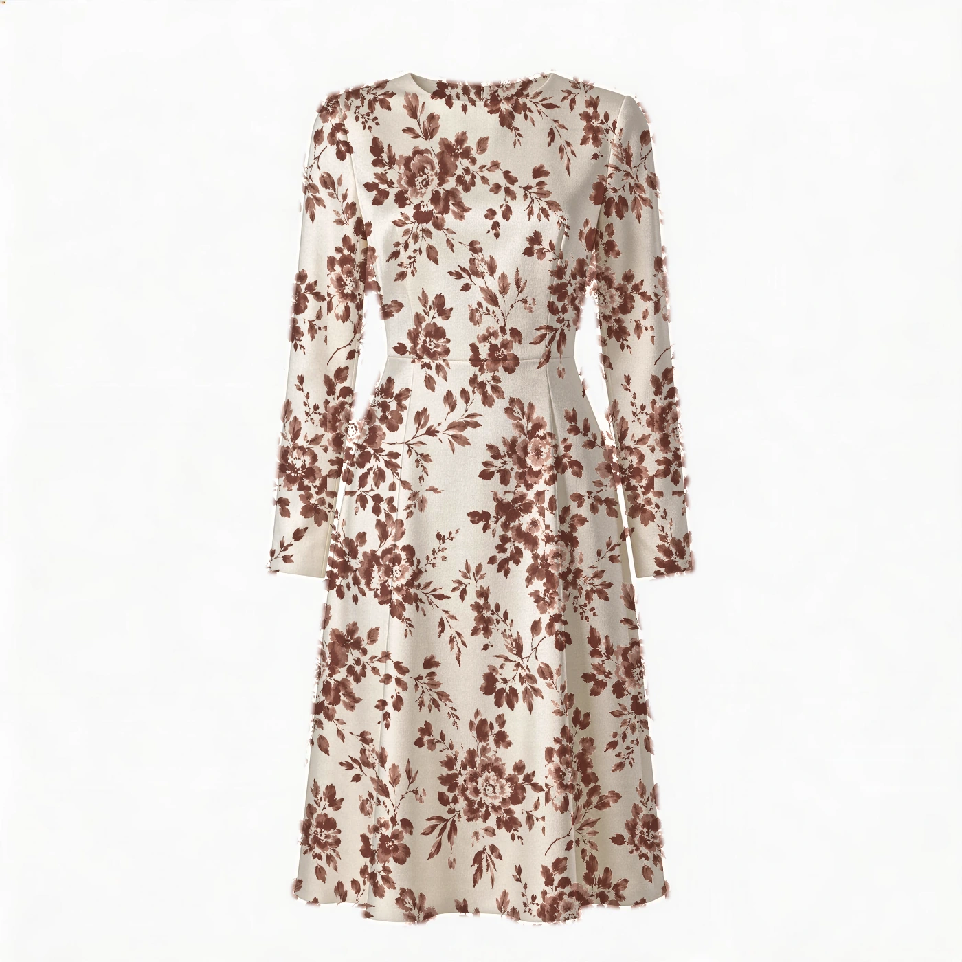 Floral Pattern FL004 Dress mockup