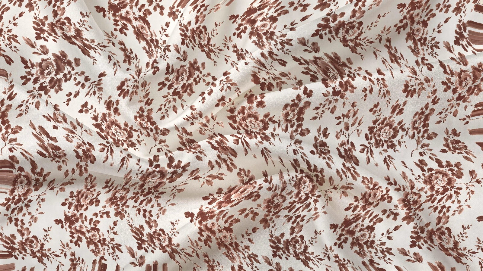 Floral Pattern FL004 Fabric mockup