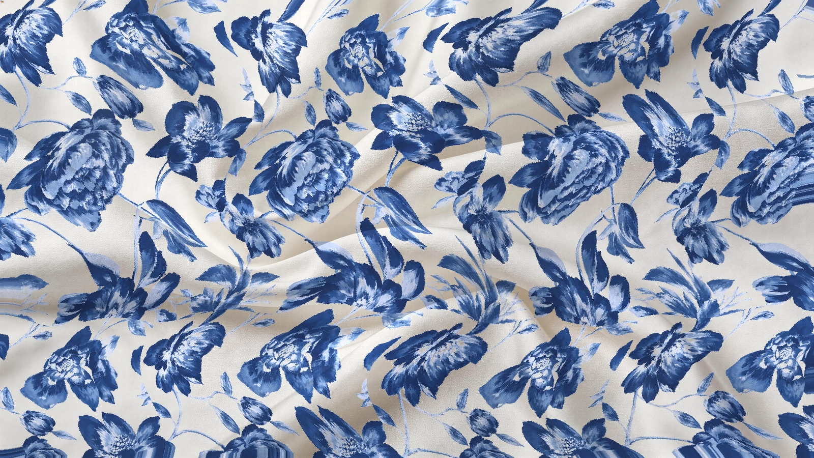 Floral Pattern FL005 Fabric mockup