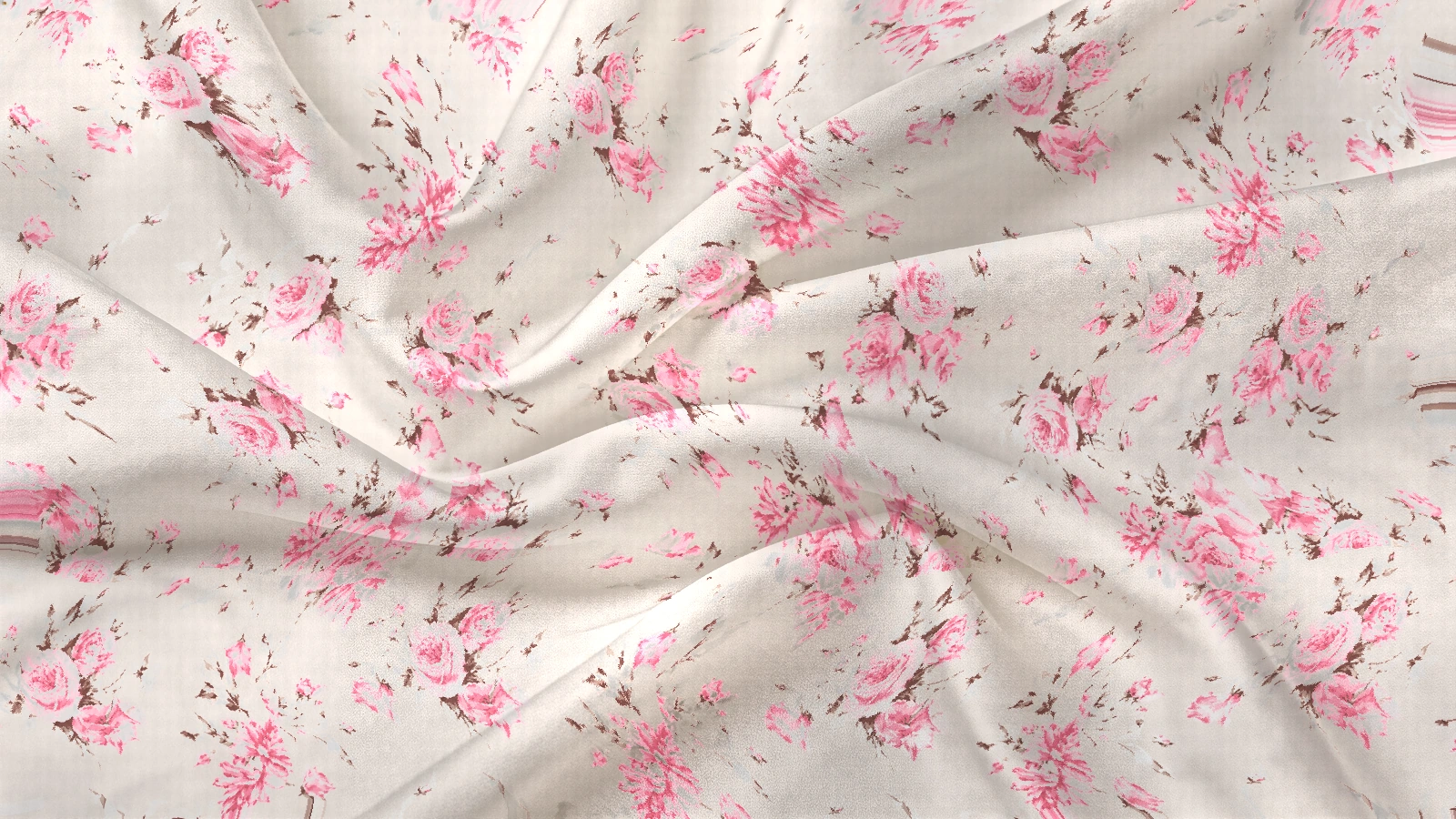 Floral Pattern FL007 Fabric mockup