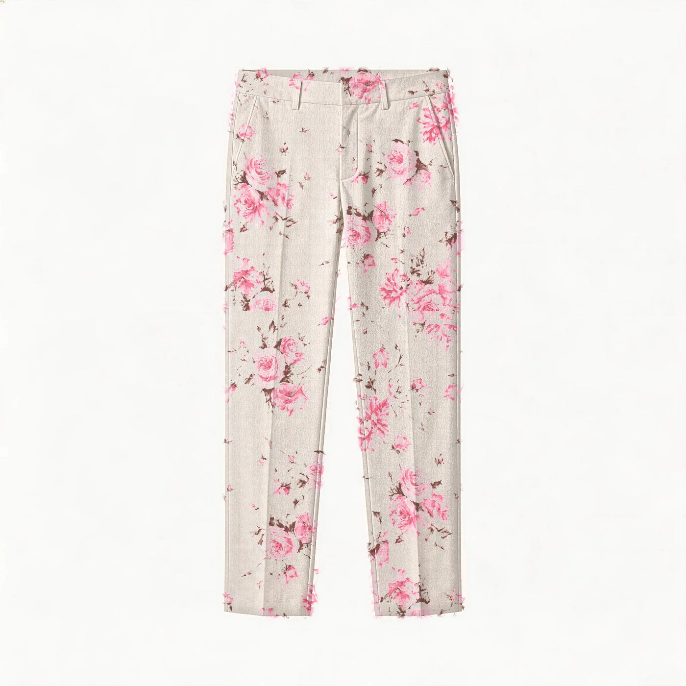 Floral Pattern FL007 Pants mockup