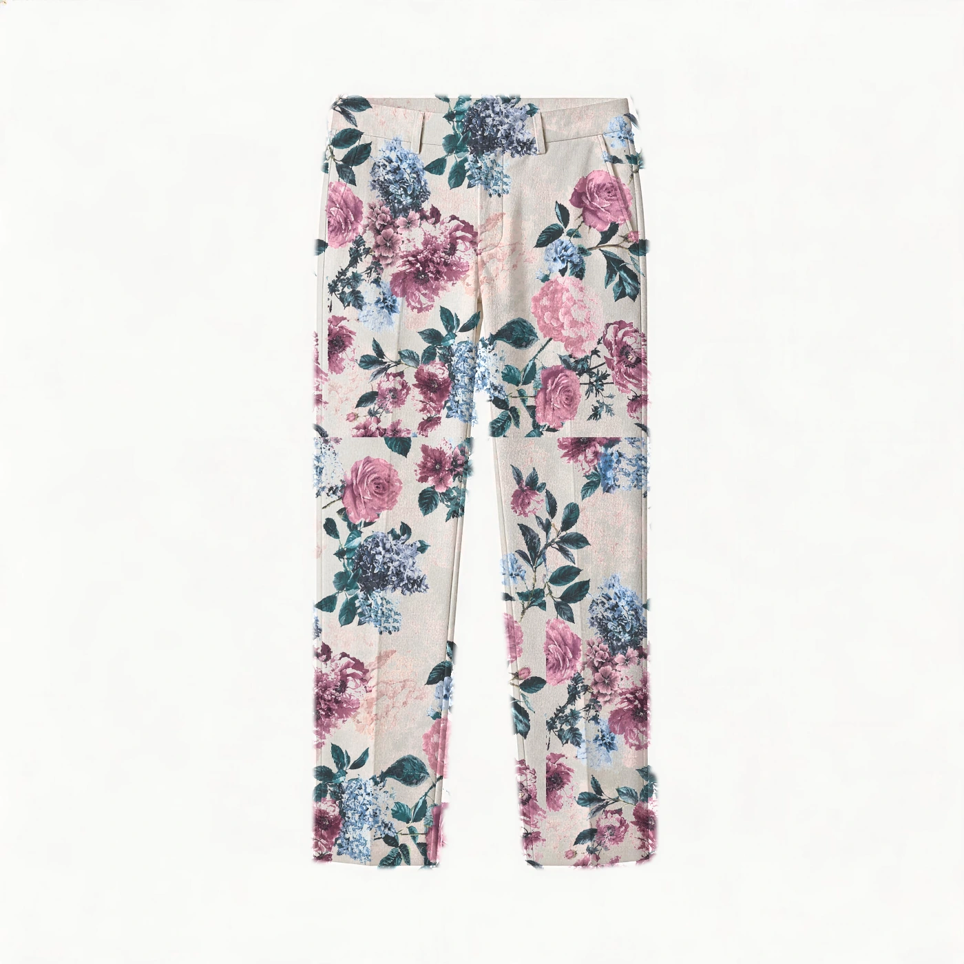 Floral Pattern FL009 Pants mockup