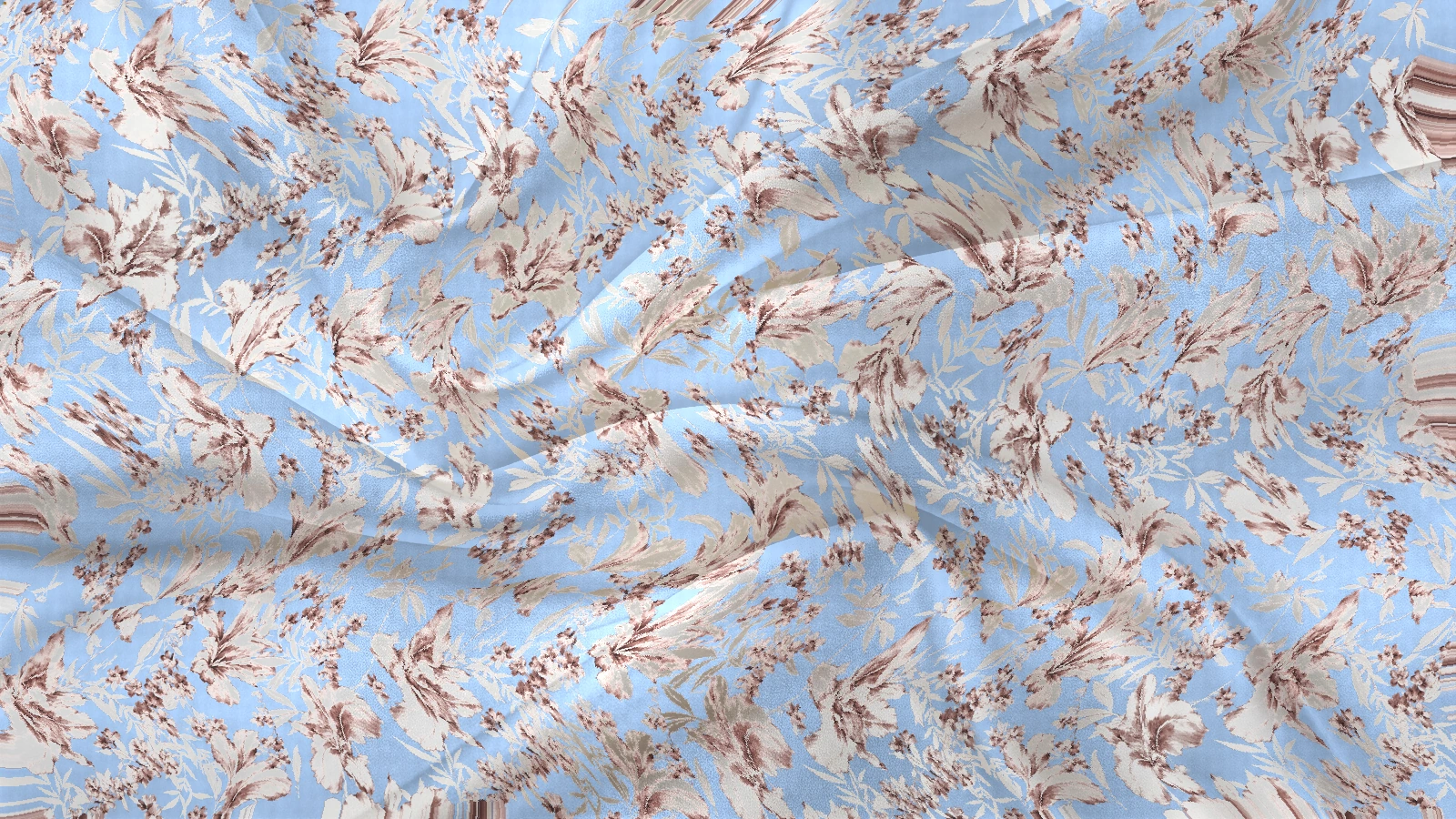 Floral Pattern FL010 Fabric mockup