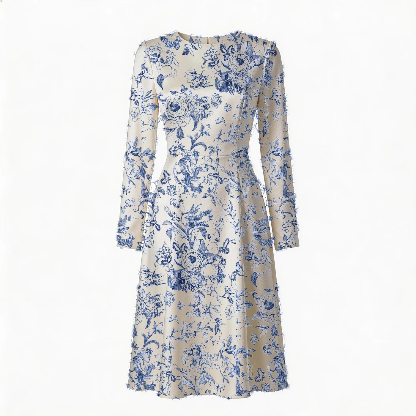 Floral Pattern FL011 Dress mockup