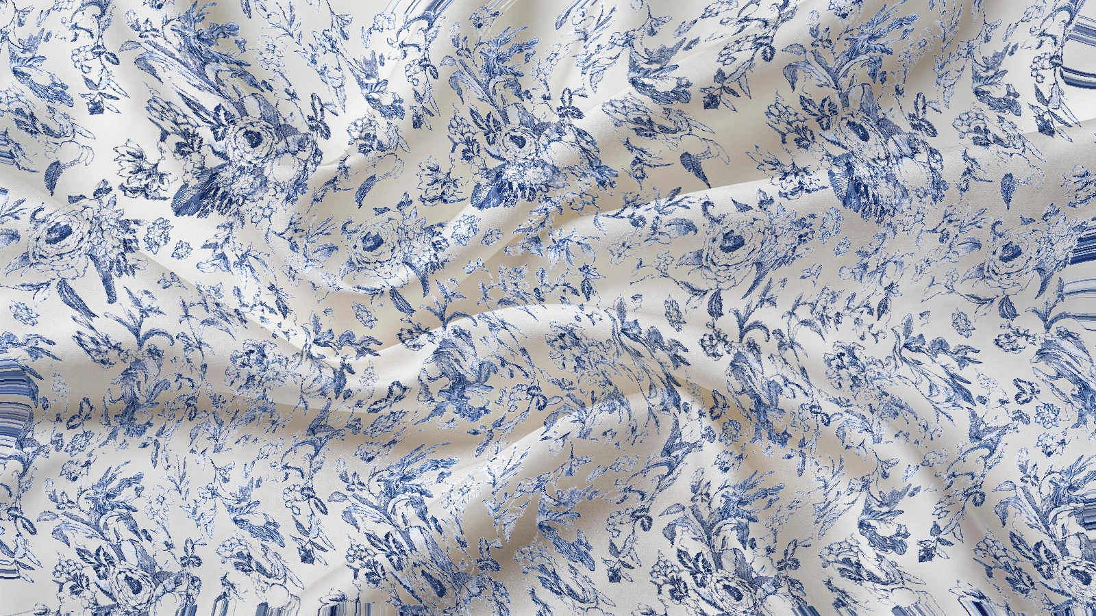 Floral Pattern FL011 Fabric mockup