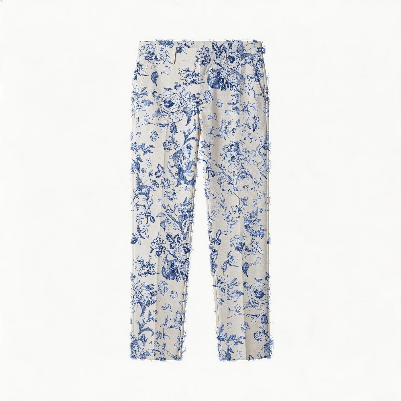 Floral Pattern FL011 Pants mockup